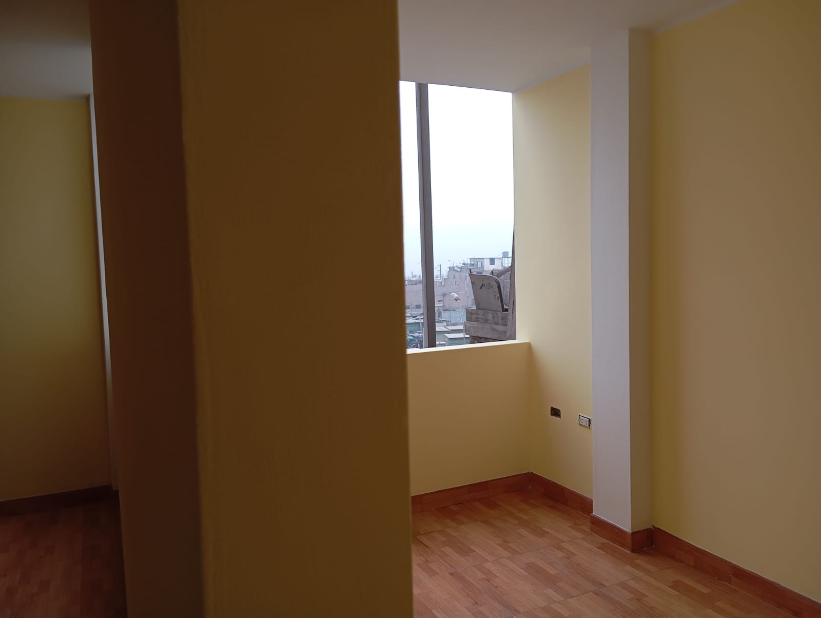 Ambiente pintado con acabado uniforme